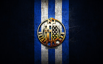 Getafe CF, soccer, logo, spanish club, football, emblem HD wallpaper