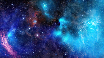 Digital Cosmos: Radiant Stars in Infinite Space, space, Stars, Digital Art HD wallpaper