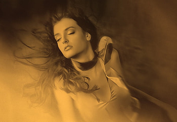 In a trance.., trance, face, dreaming, beautiful, girl, lovely HD wallpaper