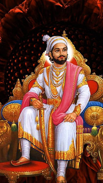Shivaji Maharaj 3d, Beautiful Painting HD phone wallpaper
