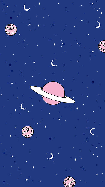Space minimal., atmosphere, sky, minimal, blue, , dark, galaxy HD phone wallpaper