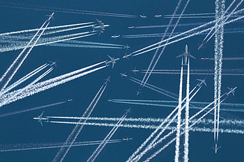 Planes Sky Trails , planes, artist, artwork, digital-art, minimalist, deviantart HD wallpaper