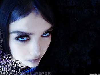 JustAnotherGothic, gothic, other, face, video games, girl, dark HD wallpaper