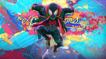 Spiderman Into The Spiderverse Fan Art , spiderman, superheroes, artwork, artist, digital-art, behance HD wallpaper