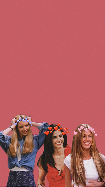 Meme , Friends poster, Aesthetic movies, Pink HD phone wallpaper