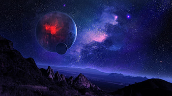 Landscape, Fantasy, Planets HD wallpaper