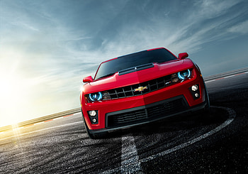Camaro Front View, General Motors HD wallpaper