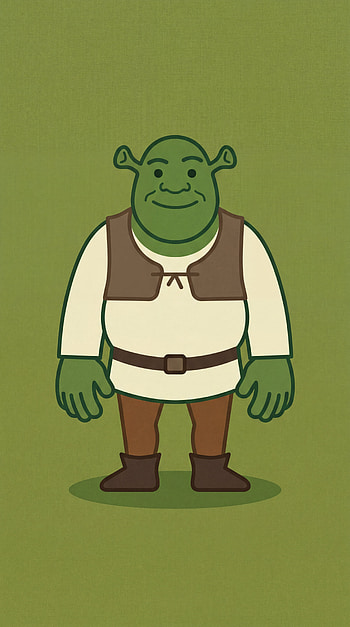 Shrek | Ogre Vibes | Pocket Swamp Shrek, cartoon HD phone wallpaper
