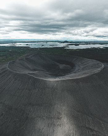 Landscape, Nature, Funnel, Crater, Career, Quarry HD phone wallpaper