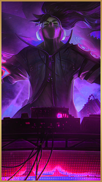 Yasuo Neon TD, DJ, TrueDamage HD phone wallpaper