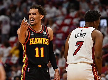 Kyle Lowry, Trae Young HD wallpaper