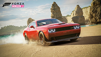 Dodge Hellcat Forza Horizon 3, forza-horizon-3, forza, games, racing, cars, pc-games, xbox-games, ps-games HD wallpaper