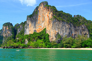 Nature, Beach, Rock, Tropics HD wallpaper