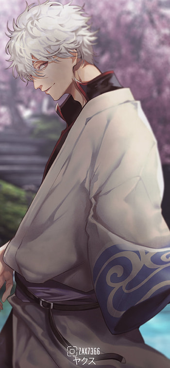 Gintoki Sakata, Gintama, Edit, anime HD phone wallpaper