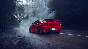 Nissan PDB R34 GTR , nissan-gtr, nissan, cars, behance HD wallpaper