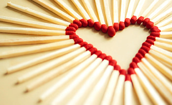 Heart, match, you, red, for HD wallpaper