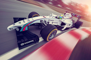Williams 2014 F1 Car, f1, cars, track, racing, artist, behance HD wallpaper