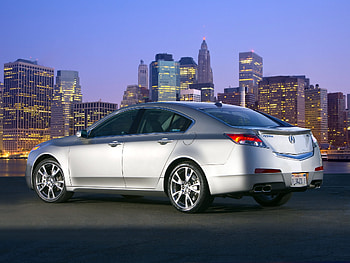 Auto, Acura, Cars, City, Lights, Side View, Style, Akura, 2008, Tl, Silver Metallic HD wallpaper
