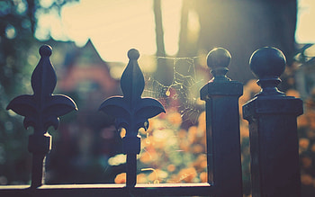 Shine, Light, Miscellanea, Miscellaneous, Pattern, Fence, Metal, Style HD wallpaper