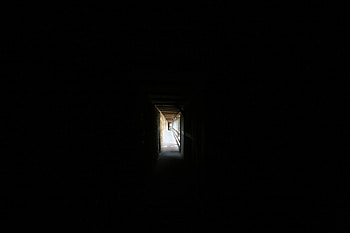 Dark, Minimalism, Corridor, Gloomy, Passage HD wallpaper