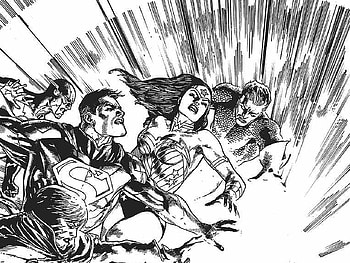 Aquaman, Comics, Justice League Of America, Flash, Superman, Wonder Woman HD wallpaper