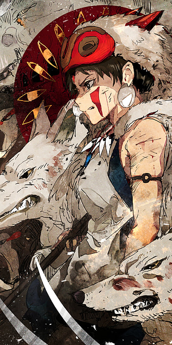 Princess Mononoke: Wolf Guardian , Anime HD phone wallpaper