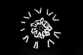 Abstract, Shine, Light, Traffic, Movement, Blur, Smooth, Bw, Chb, Kaleidoscope HD wallpaper