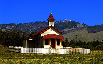 Old Schoolhouse, architecture, fun, farms, cool HD wallpaper