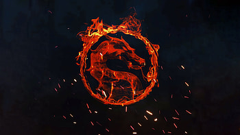 Mortal Kombat Fire Logo , mortal-kombat, 2021-games, games, artstation HD wallpaper