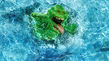 Slimer In Ghostbusters Frozen Empire, ghostbusters-frozen-empire, 2024-movies, movies HD wallpaper