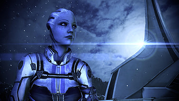 Liara T'Soni, ScrollDrop, Mass Effect fan community HD wallpaper