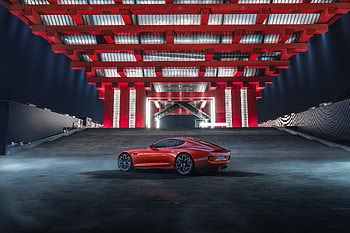 Piëch Mark Zero, red car, 2019 HD wallpaper