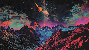 Saturn Clouds, clouds, saturn, artist, artwork, digital-art HD wallpaper