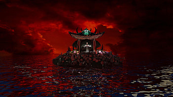sukuna domain expansoin, Sukuna (Jujutsu Kaisen) HD wallpaper