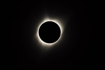 Universe, Moon, Shine, Light, Eclipse HD wallpaper