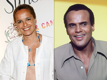 HARRY BELAFONTE AND DAUGHTER SHARI, movies, action, actors, usa HD wallpaper