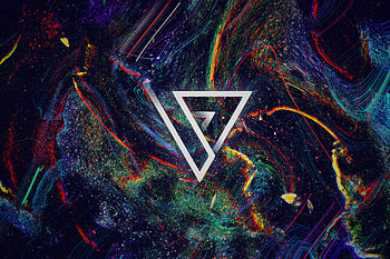 Deluxe Abstract Llustration, illustration, abstract, digital-art, behance, triangle HD wallpaper