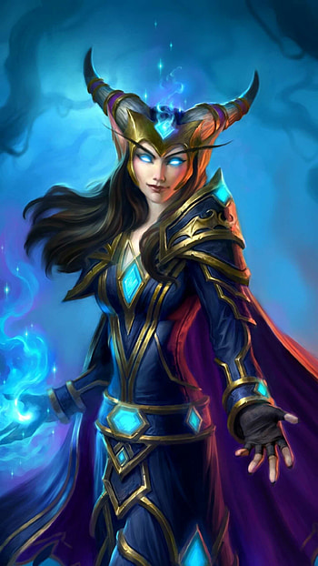 Hearthstone , Artistic designs, Gaming inspiration, Legendary battles HD phone wallpaper