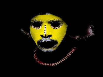 Face Paint, paint, face, cool HD wallpaper