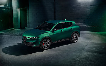 2023, Alfa Romeo Tonale Edizione Speciale, , front view, exterior, green Alfa Romeo Tonale, new Tonale, Italian cars, Alfa Romeo HD wallpaper