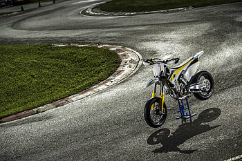 Husqvarna Auto, by Ryan Peltier, Motocross art, Striking visuals HD wallpaper