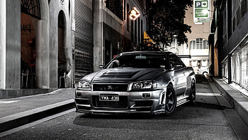 Nissan, Cars, Auto, Grey, Street HD wallpaper