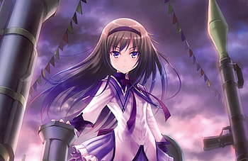 Puella Magi Madoka Magica, puella-magi-madoka-magica, anime-girl, anime, artist, artwork, digital-art HD wallpaper