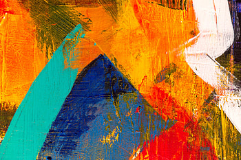 Abstract, Multicolored, Motley, Paint, Canvas HD wallpaper