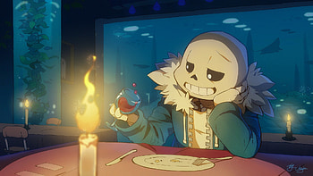 Dinner with Sans HD wallpaper
