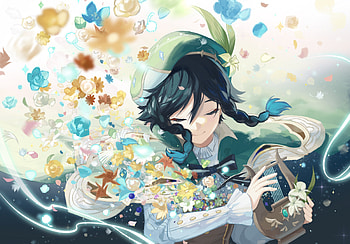 Venti (Genshin Impact), video game, Genshin Impact HD wallpaper