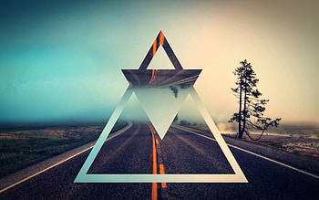 Form, Abstract, Background, Light, Light Coloured, Triangle HD wallpaper