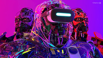 Chiptos X 3D Robot Kong Mecha Gorilla Troop Robot NFT Background HD wallpaper
