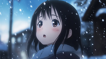 Winter Dream: Anime, winter anime, Anime, girl, snow, winter, anime girl HD wallpaper