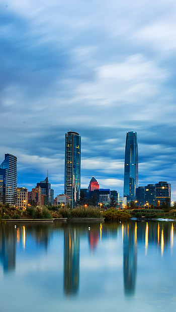 Santiago, Chile, Travels, Sky HD phone wallpaper